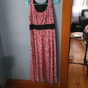Pink patterned Dress